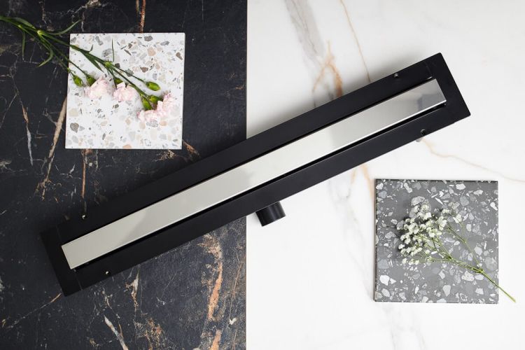 Odpływ liniowy 60 cm super niski Cedor Line PROLIN-CHRSTEDES-60 stal połysk