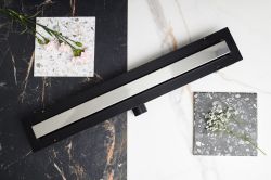 Odpływ liniowy 80 cm super niski Cedor Line PROLIN-CHRSTEDES-80 stal połysk
