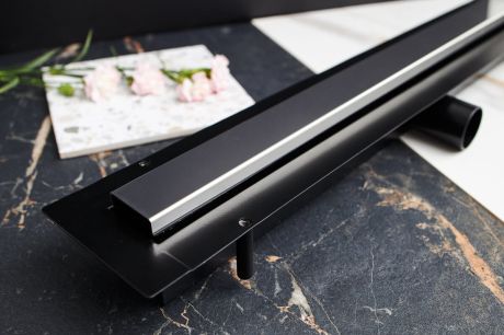 Przejdź do produktu Odpływ liniowy 100 cm super niski Cedor Line PROLIN-CHRSTEDES-100 stal połysk