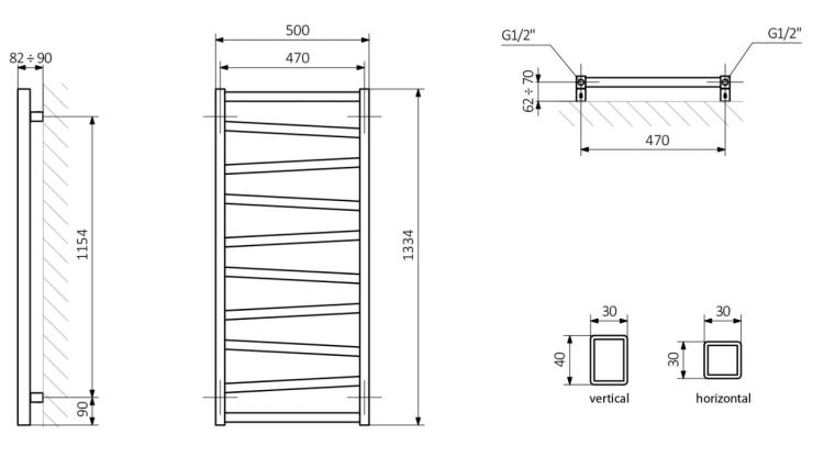 grzejnik ZigZag 50x130 cm kolor antracyt.JPG