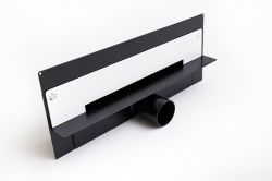 Odpływ ścienny 70 cm super niski Cedor Wall Pro PROWAL-GLOWHIDES-70 biały połysk