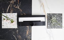 Odpływ ścienny 70 cm super niski Cedor Wall Pro PROWAL-GLOWHIDES-70 biały połysk