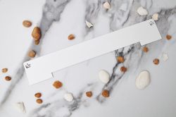 Odpływ ścienny 90 cm super niski Cedor Wall Pro PROWAL-GLOWHIDES-90 biały połysk
