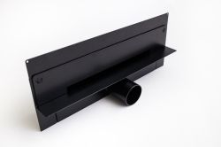 Odpływ ścienny 30 cm super niski Cedor Wall Pro PROWAL-SOFBLADES-30 czarny