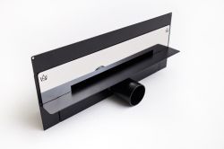 Odpływ ścienny 30 cm super niski Cedor Wall Pro PROWAL-CHRSTEDES-30 stalowy połysk