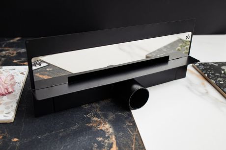 Przejdź do produktu Odpływ ścienny 30 cm super niski Cedor Wall Pro PROWAL-CHRSTEDES-30 stalowy połysk