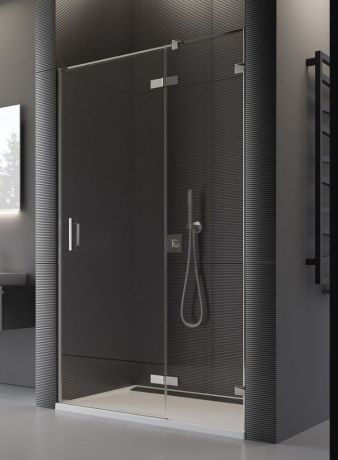Przejdź do produktu Drzwi prysznicowe 90 cm otwierane na zewnątrz SanSwiss Pur PU13G0901007