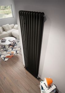 Grzejnik rurowy 36x180 cm Irsap Tesi3 RT3180008K1A402N czarny mat