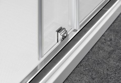 Przejdź do produktu SIGMA SIMPLY drzwi prysznicowe przesuwne 1400mm, szkło czyste