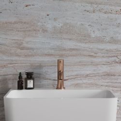 Bateria umywalkowa 16 cm miedź szczotkowana Omnires Y1210NCPB