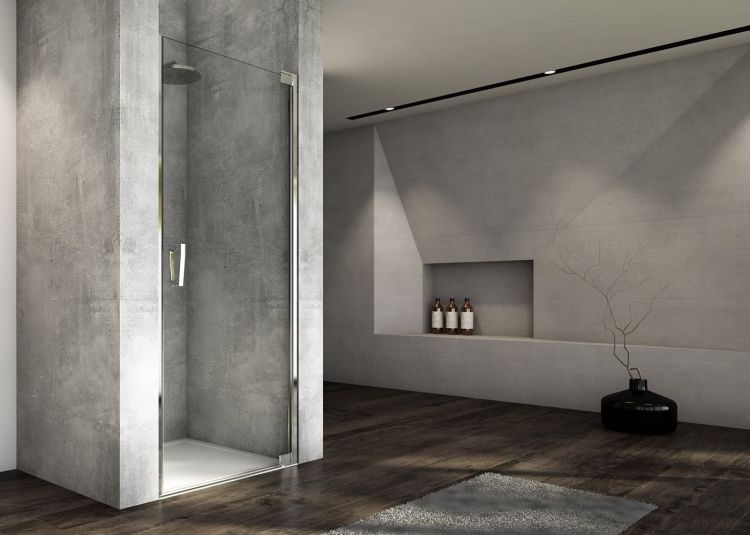 Drzwi prysznicowe 70x200 cm wahadłowe Sanswiss Cadura CA1CD0705007+V2.CA.50 chrom