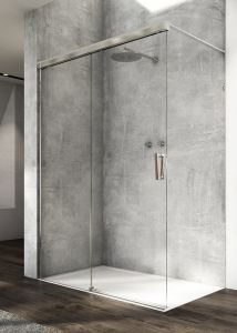 Kabina prysznicowa walk-in 180x200 cm Sanswiss Cadura CAW2G1805007 chrom