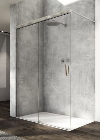 Przejdź do produktu Kabina prysznicowa walk-in 180x200 cm Sanswiss Cadura CAW2G1805007 chrom