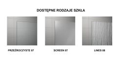 Dostępne rodzaje szkła