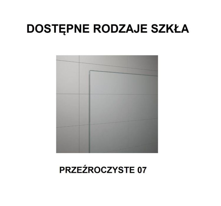 Dostępne rodzaje szkła