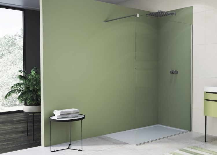 Ścianka prysznicowa wolnostojąca 90x200 cm Sanswiss Walk-In Easy STR4P0905007