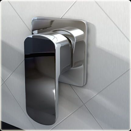 Bateria umywalkowa podtynkowa Kohlman Foxal QW180F chrom