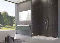 Ścianka prysznicowa 100 cm SanSwiss Pur PDT4GSM11007