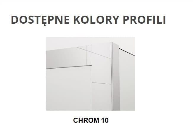 Dostępne kolory profili