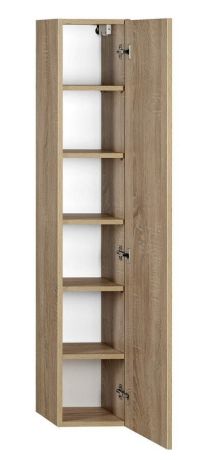 Przejdź do produktu ZOJA/KERAMIA FRESH szafka wysoka 25x140x20cm, dąb platin