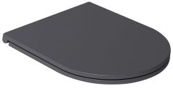 INFINITY Deska WC SLIM, Easy Take, Soft Close, antracyt
