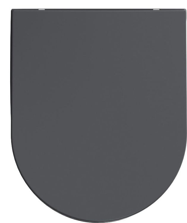 INFINITY Deska WC SLIM, Easy Take, Soft Close, antracyt