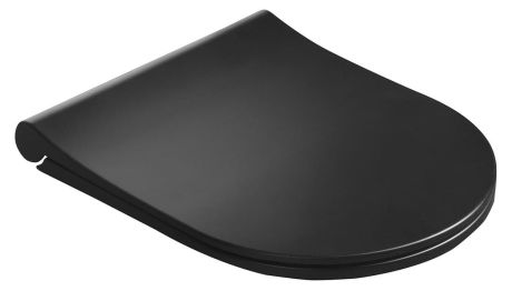 Przejdź do produktu Deska WC, SLIM, Soft Close, czarny mat