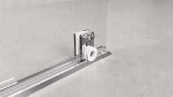 MODULAR SHOWER ścianka z wysuwanym panelem 1000 mm