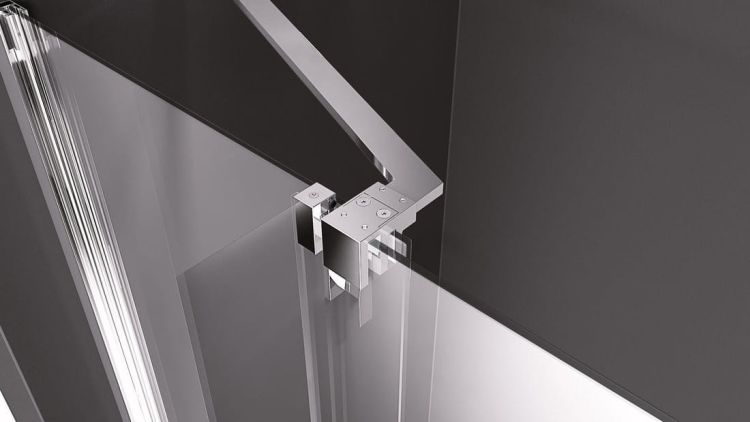 MODULAR SHOWER ścianka z wysuwanym panelem 1400 mm