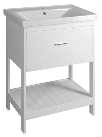 Przejdź do produktu ETIDE szafka umywalkowa 61,5x85x44 cm, biały mat