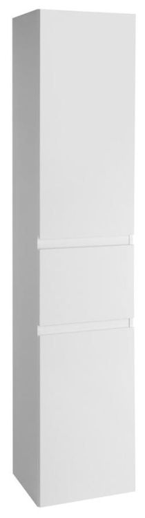 ALTAIR szafka wysoka z koszem na bieliznę 40x184x31cm, biała