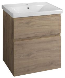ALTAIR szafka umywalkowa 61,5x72,5x45cm, dąb emporio