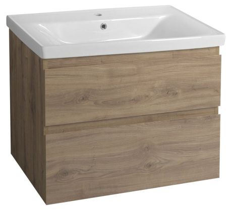 Przejdź do produktu ALTAIR szafka umywalkowa 77,5x60x45cm, dąb emporio