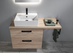 VEGA blat 104x45cm, dąb platin