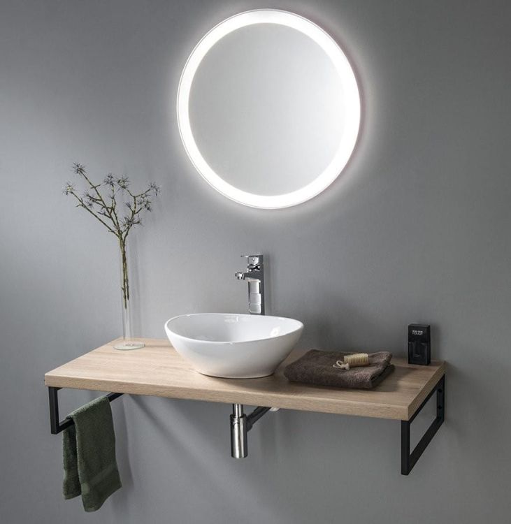 VEGA blat 145x45cm, dąb platin