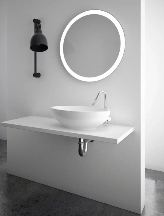 NOA lustro z oświetleniem LED, okrągłe, średnica 60cm