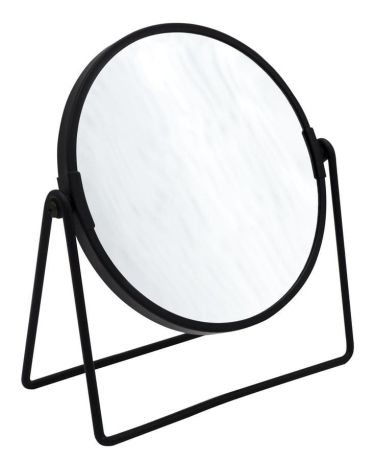 Przejdź do produktu SUMMER lusterko kosmetyczne, średnica 160mm, dwustronne, czarny