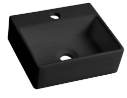 GIULIA umywalka ceramiczna 33,5x29cm, czarny mat
