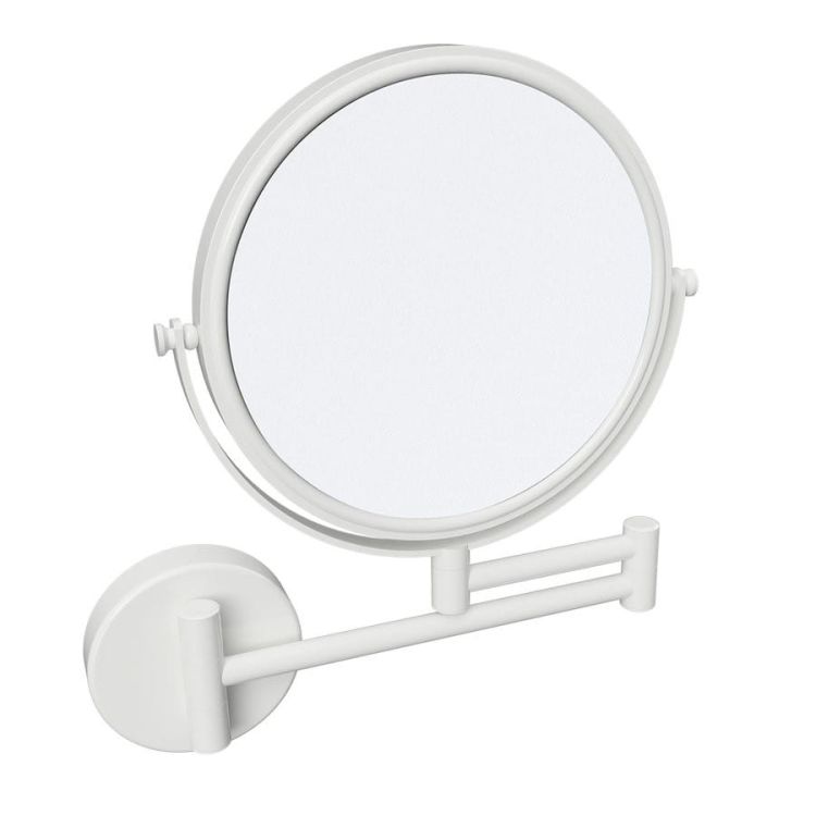 X-ROUND WHITE lusterko kosmetyczne średnica 190mm, białe
