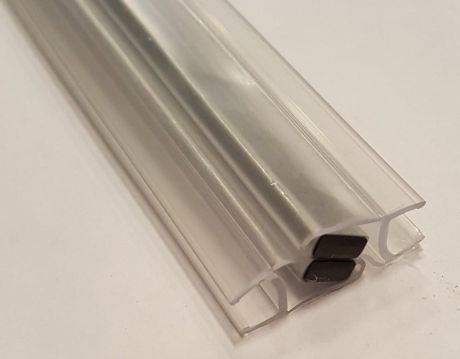 Przejdź do produktu Zestaw uszczelek magnetycznych, 45°, szkło 6/6mm, 1960mm