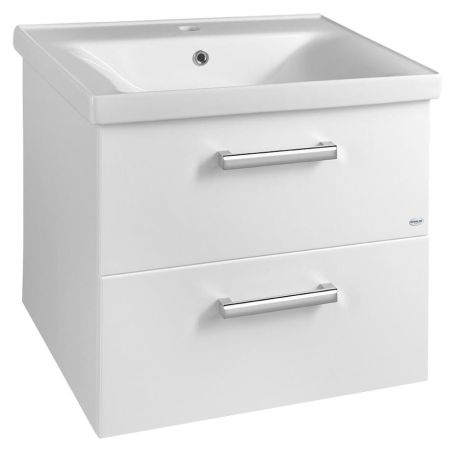 Przejdź do produktu VEGA szafka umywalkowa 62x50x43,6cm, 2 szuflady, biały
