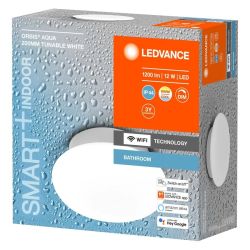 ORBIS AQUA lampa sufitowa łazienkowa IP44, średnica 200mm, WIFI sciemniana+zmiana barwy światła, 1200lm, 12W