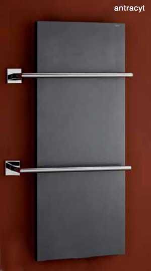 Grzejnik łazienkowy płytowy 49x170 cm PMH Pegasus PG7A antracyt