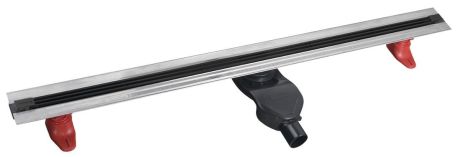 Przejdź do produktu SLIM SPRING odpływ liniowy ze stali nierdzewnej z rus, L-250-1200, DN50, czarny mat