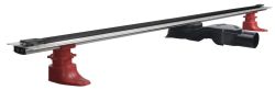 SLIM SPRING BLACK odpływ liniowy z rusztem 250-1200mm, stal nierdzewna