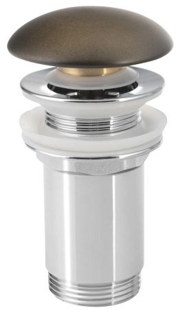 Przejdź do produktu PRIORI korek umywalkowy 5/4“, klik-klak, korek ceramiczny, 10-50mm, brąz