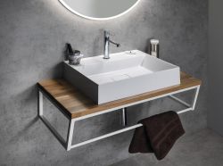 SOLARIS bateria umywalkowa bez odpływu, chrom
