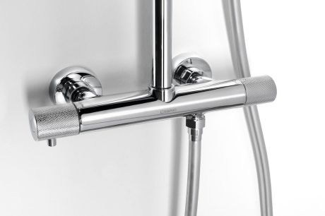 Przejdź do produktu SOLARIS zestaw prysznicowy z baterią termostatyczną, chrom