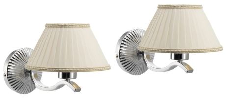 Przejdź do produktu ISOTTA lampa ścienna E27, 60W, 230V, 2 szt., chrom