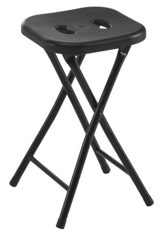 Przejdź do produktu Taboret łazienkowy, 26x45,5x26cm, czarny
